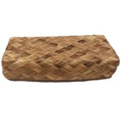 BO982 Natural Woven Box 25 x 15 x 8cm